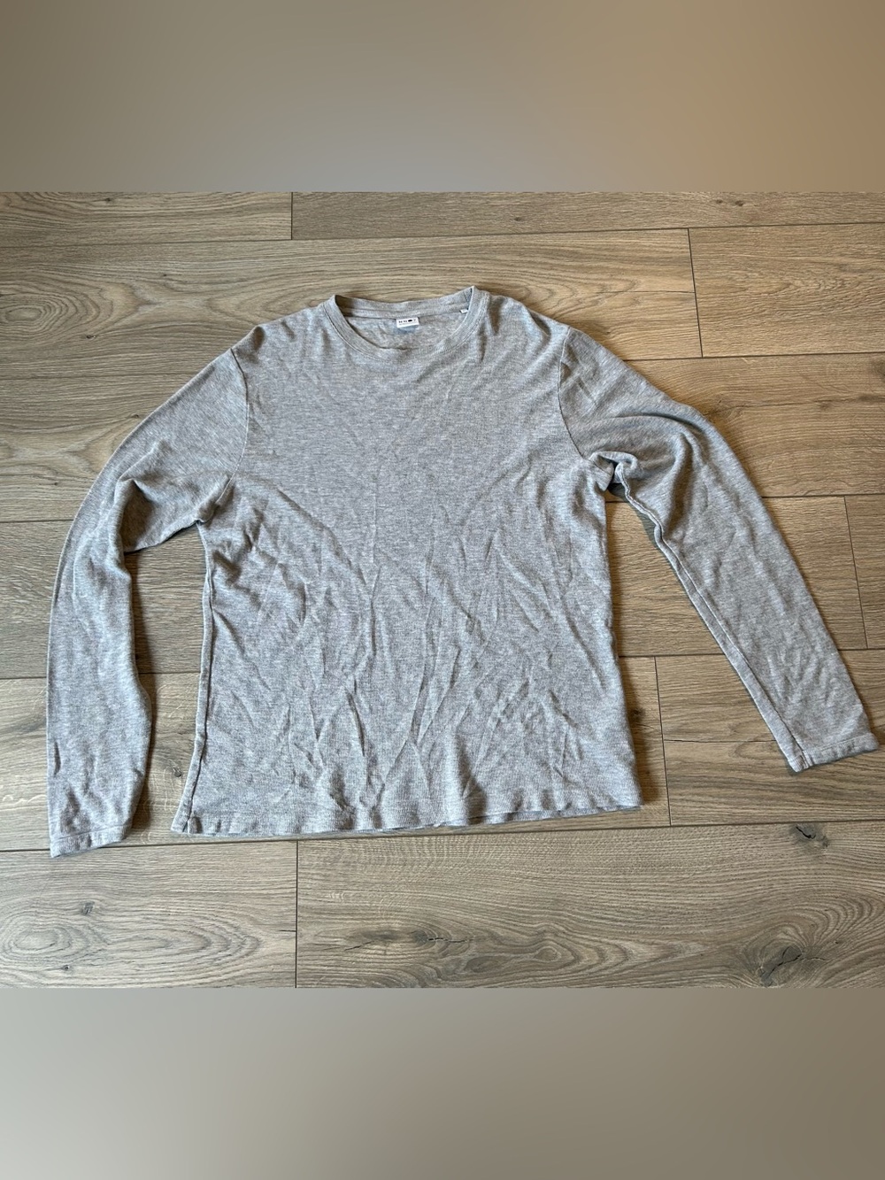 No Nationality NN07 men's grey Long Sleeve Shirt Size XL